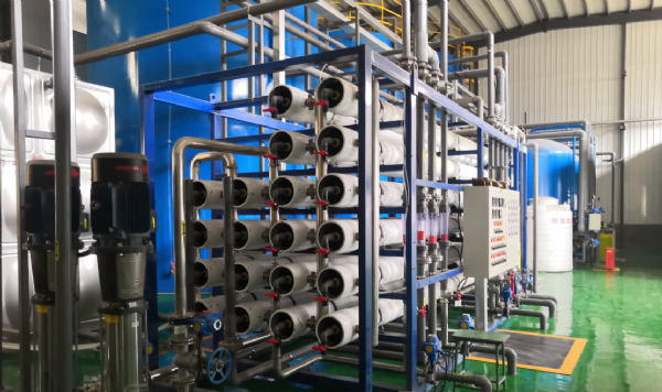 铸造业40T/H双级反渗透+EDI除盐水设备